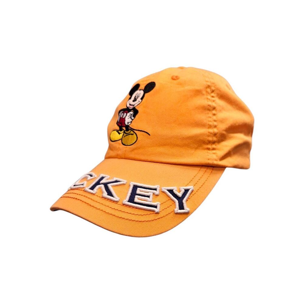 Disney Orange Mickey Mouse Hat Embroidered - Picture 3 of 8